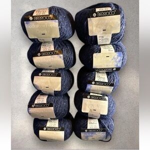 Berroco Blackstone Tweed chunky patriot lot of 10 color 6656 lot 025775